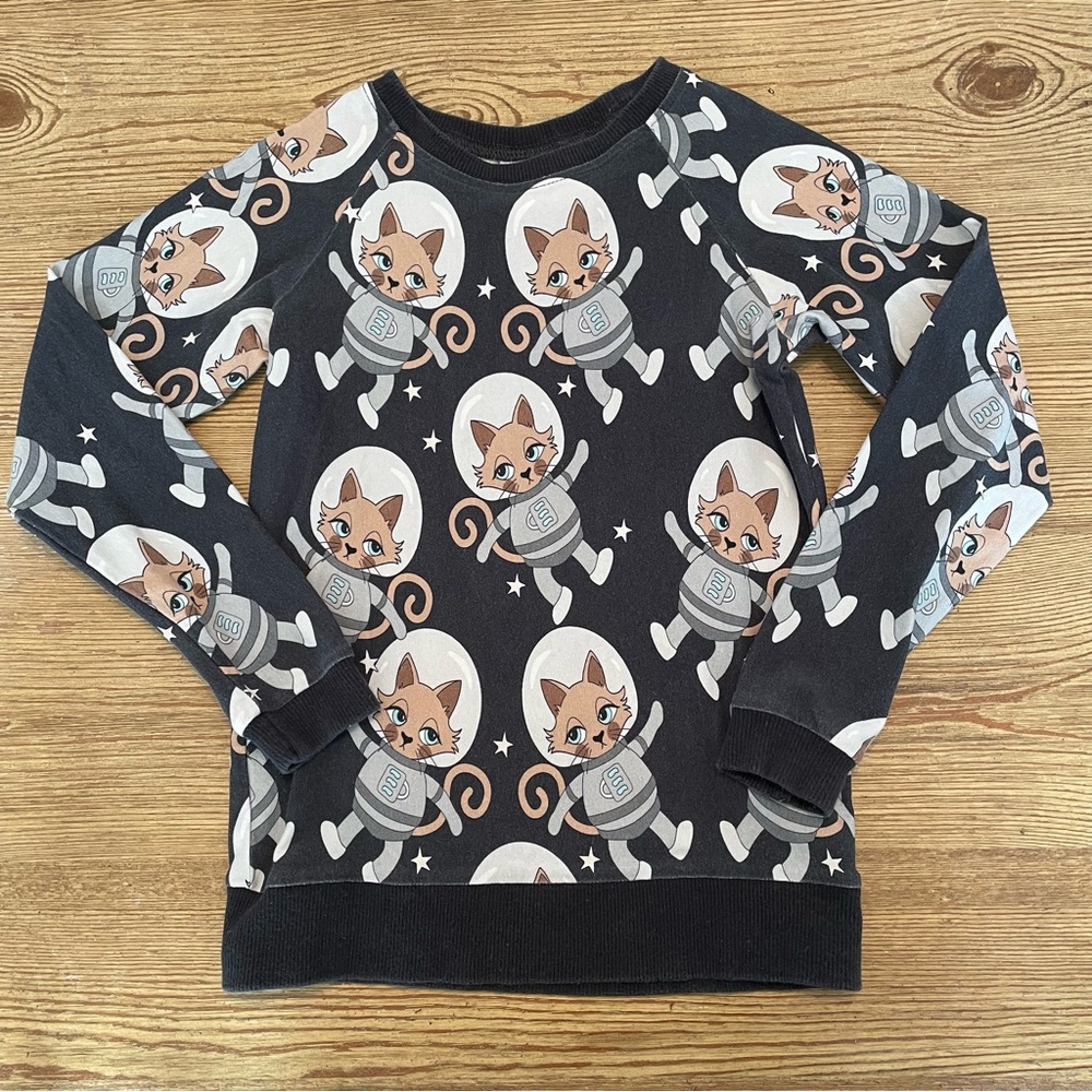 Dear Sophie Space Cat Kids Sweatshirt
